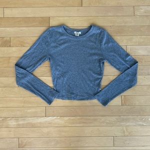 fashion nova long sleeve crop top